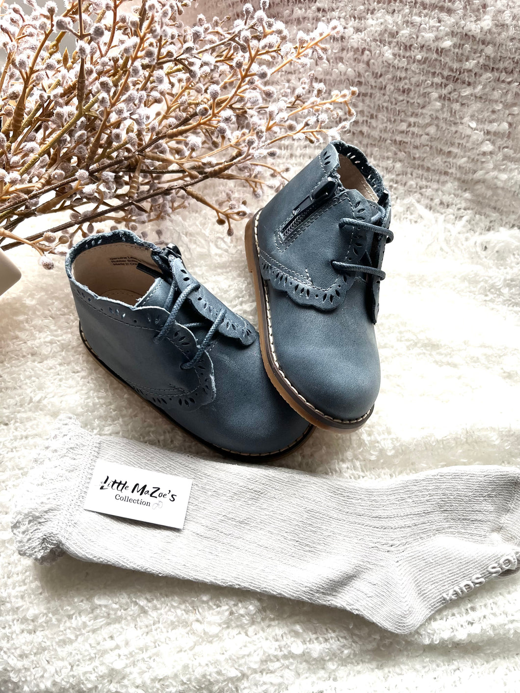 Lily Boot - Blue
